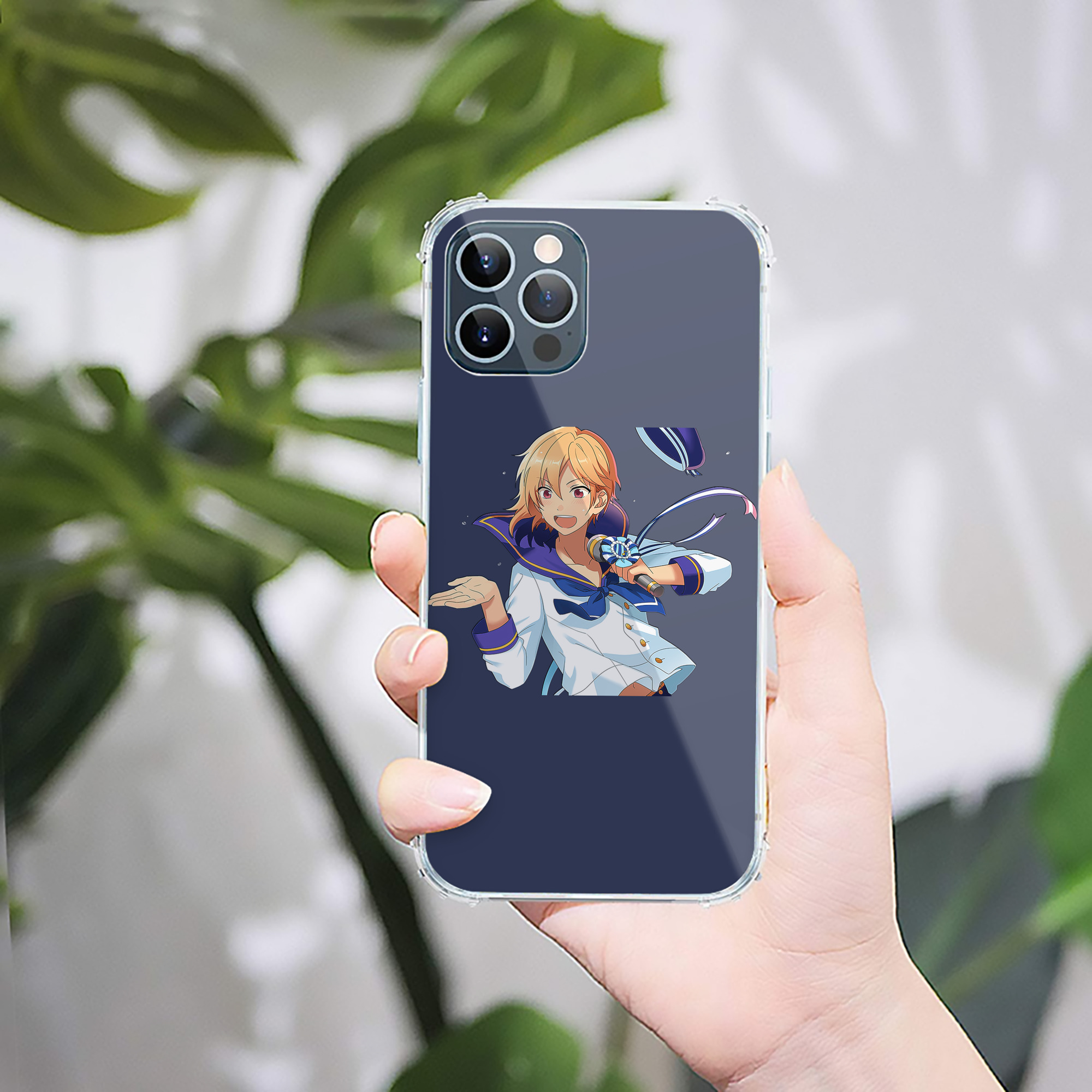 （画像用） あんさんぶるスターズ! Ensemble Stars 【iPhone 12シリーズ対応】透明スマホケース（クリアソフトケース）